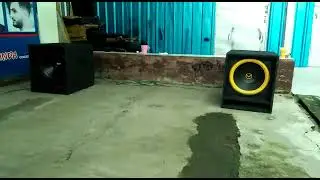 Cuma pakai 12 inch || atap dan kaca sampai getar semua