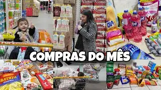 COMPRAS DO MÊS 🛒🙏🏻|Juliana Borba