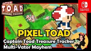 MULTI VATOR MAYHEM PIXEL TOAD (Episode 3 Level 10 (3-10)) - Captain Toad Treasure Tracker