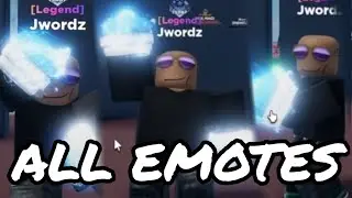 ALL NEW EMOTES ON UNTITLED BOXING GAME