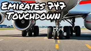 Boeing 747 Atlas Air Landing at Heraklion Airport MSFS