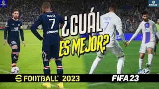 eFootball 2023 vs FIFA 23 | Which one is BEST according to your STYLE? 👀