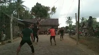 Voli Nias 3 vs 3 II witte, demi, peni vs seven, arif, do'i di lapangan Hilimaoga