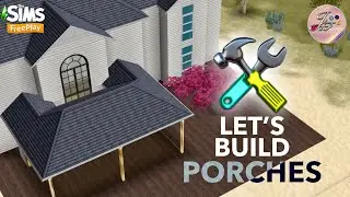 Sims FreePlay 🏠| HOW TO BUILD A PORCH | 🛠 By Joy