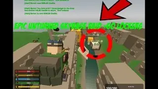 UNTURNED SKYBASE RAID +60 LOCKERS ADMIN BASE!