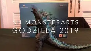 SH Monsterarts Godzilla 2019 - Poster Color Version REVIEW