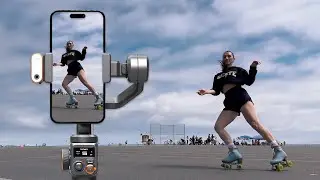 EPIC Roller Skating With Hohem iSteady M6 Sport Mode!
