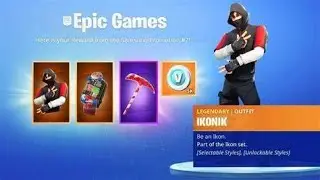 How to get ikonik no cap
