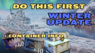 Do This First - Winter Update 2025 - World of Warships Legends