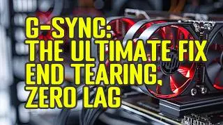 V-Sync vs G-Sync Explained: Fix Screen Tearing, Input Lag, Stuttering & VRR | Variable Refresh Rate