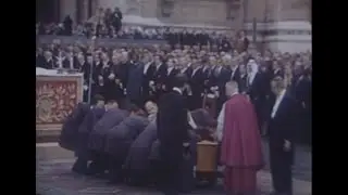 The Funeral of Pope John Paul I (Albino Luciani) in St. Peter's Square [1978]