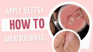 How To: Apply Solid Builder Gel for Nail Extension & 3D Nail Art