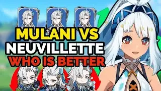 Mualani vs Neuvillette Who is better? (Genshin Impact)
