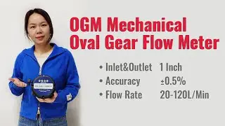 OGM 1 Inch Oval Gear Mechanical Flow Meter Introduction