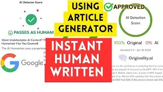 Humanize AI Articles Instantly | Best AI Content Humanizer