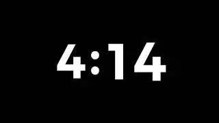 9 minutes 30 seconds timer & alarm