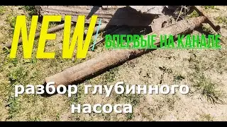 РАЗБОР ГЛУБИННОГО НАСОСА. СКОЛЬКО В НЕМ МЕДИ
