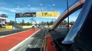 LAFM dragway first run of the day was against a XC