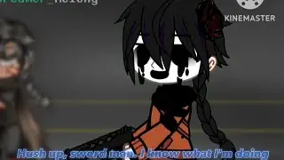 "A sword is better than y'know comedian" | SCP-076 & SCP-035 | Gacha Club