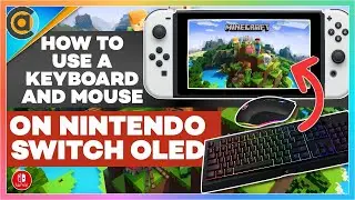 HOW TO use a Keyboard & Mouse on Nintendo Switch OLED GameSir vx aimbox