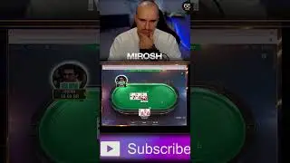 отказался делить)  #shorts #mirosh #poker #shortvideo #highlights  #pokeronline #gg