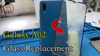 Samsung Galaxy A02 Screen Glass Replacement.Lcd Glass Replacement