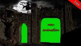 HALLOWEEN GREEN SCREEN animation
