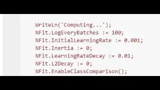How to code Neural Networks - Learning Rate with Pascal CAI Neural API - The Basics