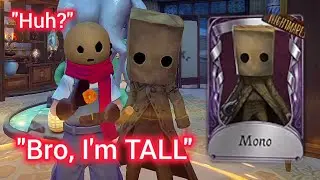 Play with MONO SKIN Axe Boy! TALLER than other skins?? 😅🤣 Identity V Little Nightmares
