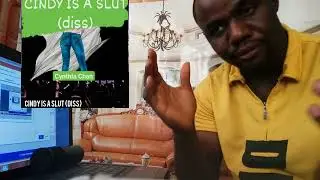 ONE OF THE FIERCEST DISS SONGS!! 'Cindy is a Slut' (First Reaction)