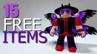GET 15 FREE ITEMS 😱 ROBLOX 2023
