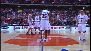 SYRACUSE VS UCONN BASKETBALL HIGHLIGHTS, JANUARY 24TH 2000