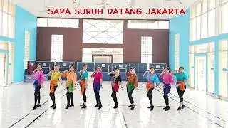 SAPA SURUH DATANG JAKARTA Line Dance //Choreo by Jun Andrizal (INA)| Mei 2024