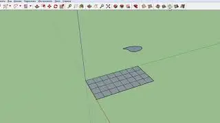 Драпировка песочница SketchUp