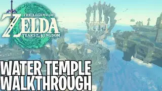 Zelda: Tears of the Kingdom Pt16 Water Temple Walkthrough! The Great Wellspring of Hyrule
