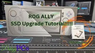 Lets upgrade the SSD on a ROG ALLY!!!!