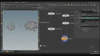 VFX'n'GO - Houdini Rocks - Volume 1 - Lesson 23 - Copy, Copy to Point, Copy and Stamp - part 4
