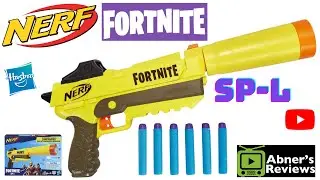 NERF Fortnite SP-L Unboxing & Review