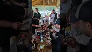 на заимке