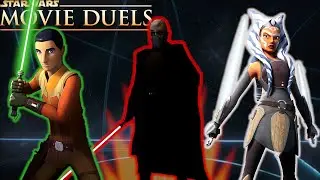 A Horrible Mistake...! (Movie Duels Remastered) Ahsoka Tano and Ezra Bridger vs Emperor Darth Vader