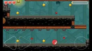 Прохождение  уровней  70-75 игры Red Ball4