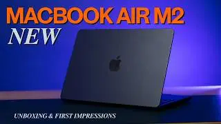 MacBook Air M2 Unboxing and First Impressions In 2025