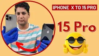 iPhone X to iPhone 15 Pro |how to turn destroyed iPhone x into a brand new iPhone 15 Pro| AMS-HINDI