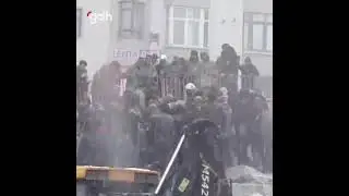 Turkiyada qor yog‘moqda. Zilziladan zarar ko‘rgan hududlarda kechasi havo sezilarli sovishi