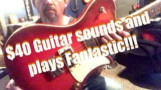 Best Quality Cheap Guitar, First Act ME 501 review and demo