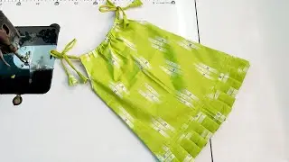 Baby Frock Cutting and Stitching|simple and easy baby Frock Cutting and Stitching|Baby Frock Designs