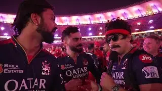 Mr. Nags Gatecrashes RCB’s IPL 2025 Trophy Celebrations