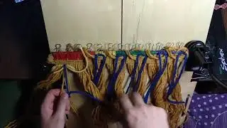 Мастер-класс. Как я плёл подушку! #подушка #плетение #топплетение #подушкаизпряжи