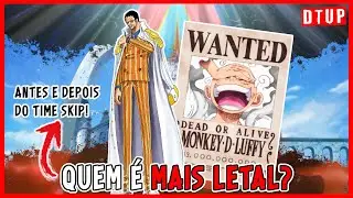 A FORÇA DOS YONKOU E ALMIRANTES, ANTES E DEPOIS DA GUERRA DOS MELHORES | Debate One Piece