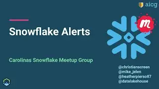 Snowflake Alerts